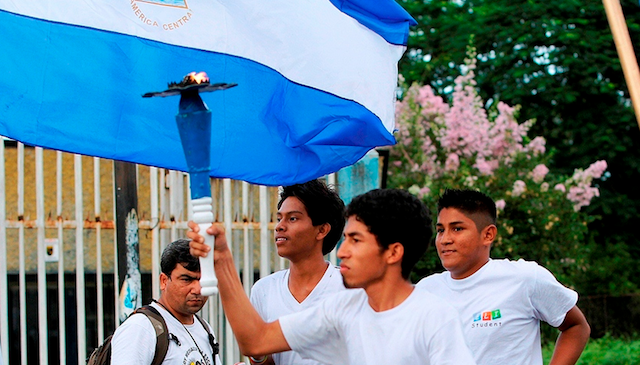 Nicaragua recibirá antorcha de la libertad Centroamericana