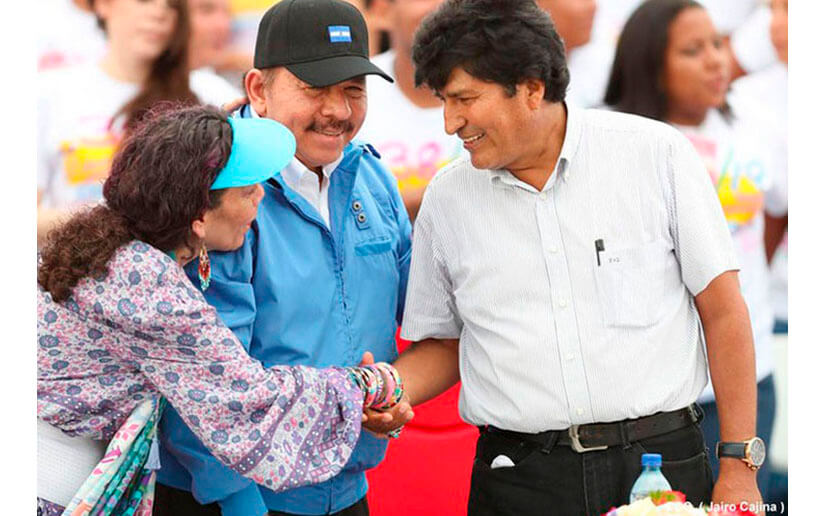 Gobierno de Nicaragua saluda triunfo de Evo Morales