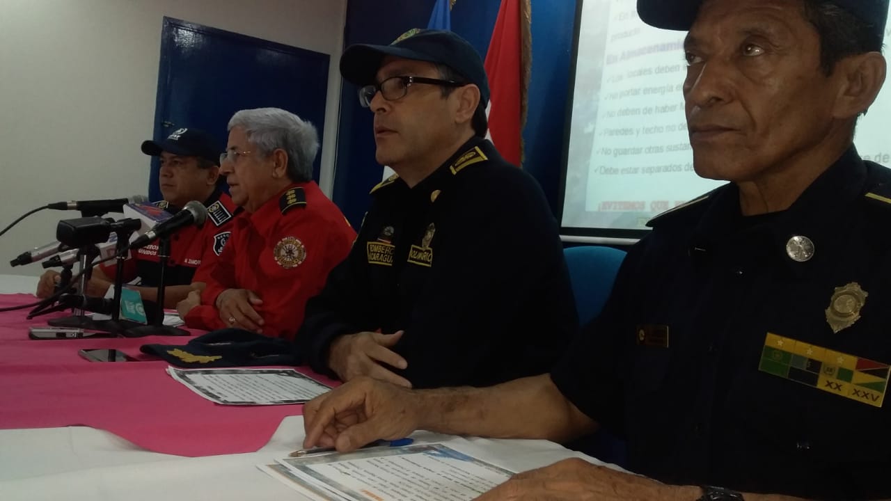 Bomberos unificados dan a conocer plan pólvora 2019