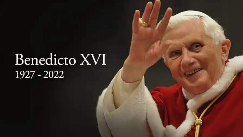 Una nota oficial de el Vaticano da a conocer el fallecimiento de Joseph Ratzinger, Papa emérito Benedicto XVI.