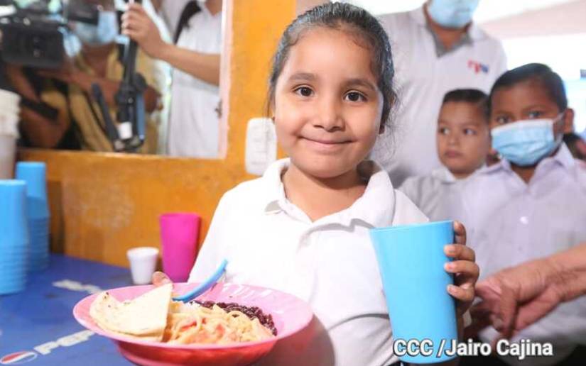 Nicaragua: Todo listo para la primera entrega de Merienda Escolar del 2023