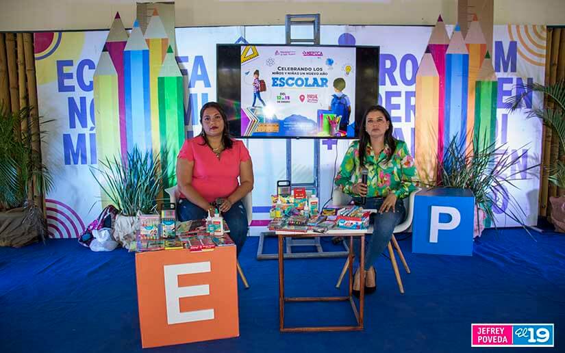 Aproveche las promociones en útiles escolares en el Parque Nacional de Ferias de Managua