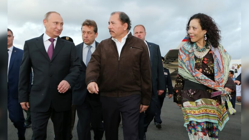 Presidente Daniel Ortega y Vicepresidenta Rosario saludan al pueblo ruso por el Día de la Victoria