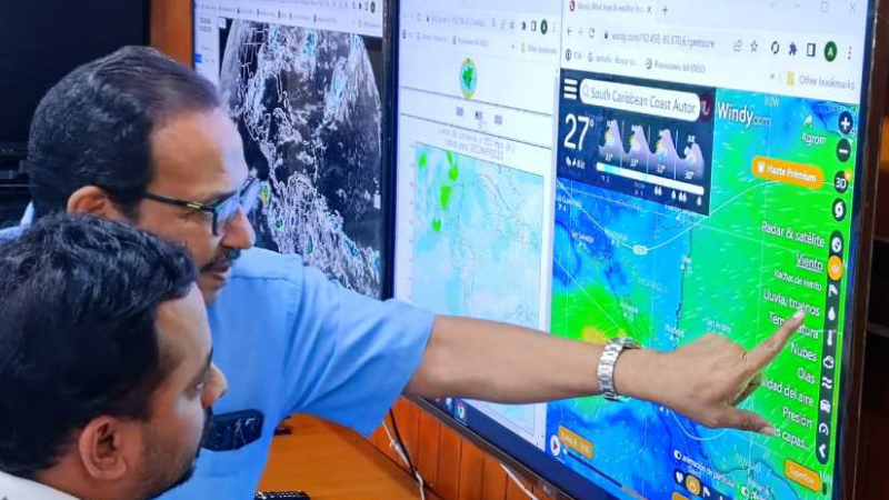 Ineter pronostica posibilidades de lluvias esta semana, aunque calor intenso persistirá