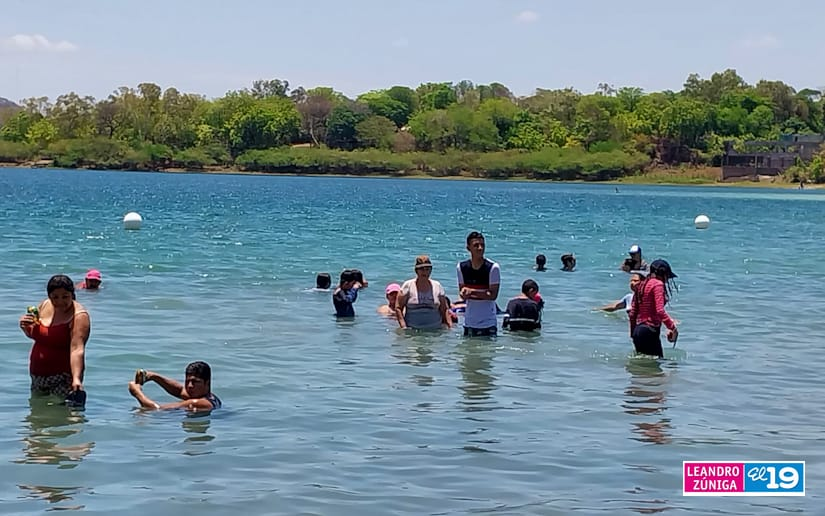 Xiloá es el sitio preferido de los capitalinos para huir del calor