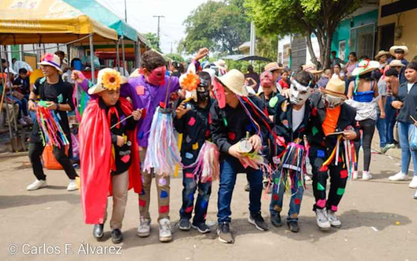 «Los Mantudos» bailan nuevamente en las calles de Chinandega