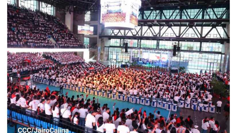 Realizan encuentro nacional de la Juventud Sandinista 19 de Julio