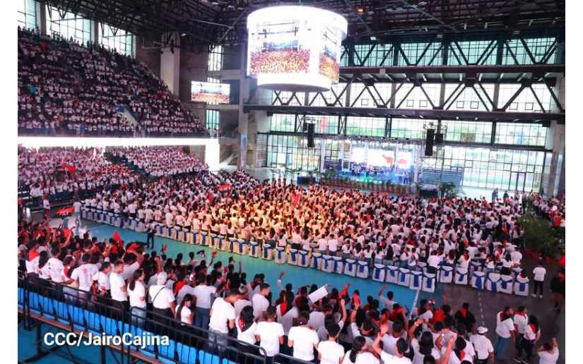 Realizan encuentro nacional de la Juventud Sandinista 19 de Julio