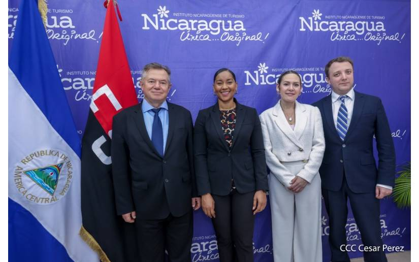 Delegación de la Comisión Euroasiática conoce de las bondades y potencial turístico de Nicaragua