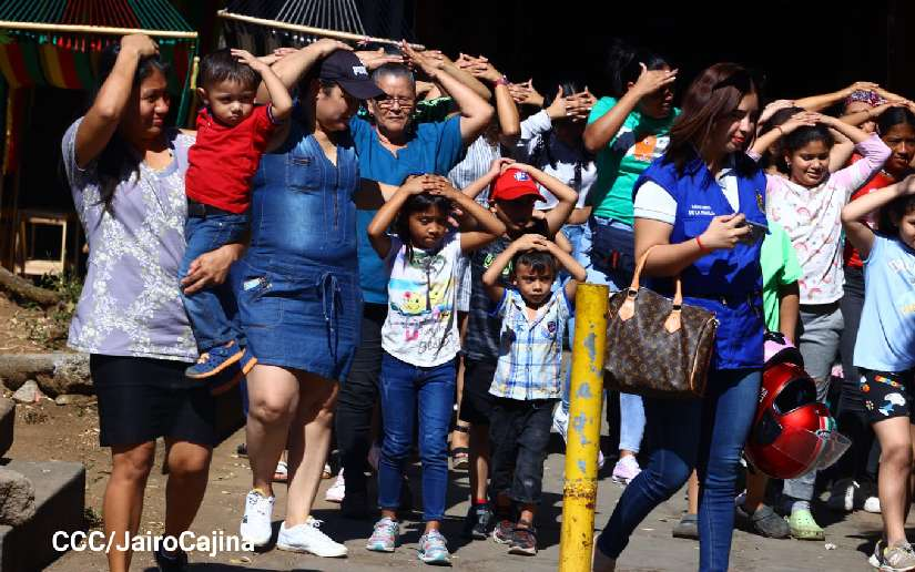 Nicaragua desarrolla Primer Ejercicio Nacional de Prevención para Proteger la Vida 2024