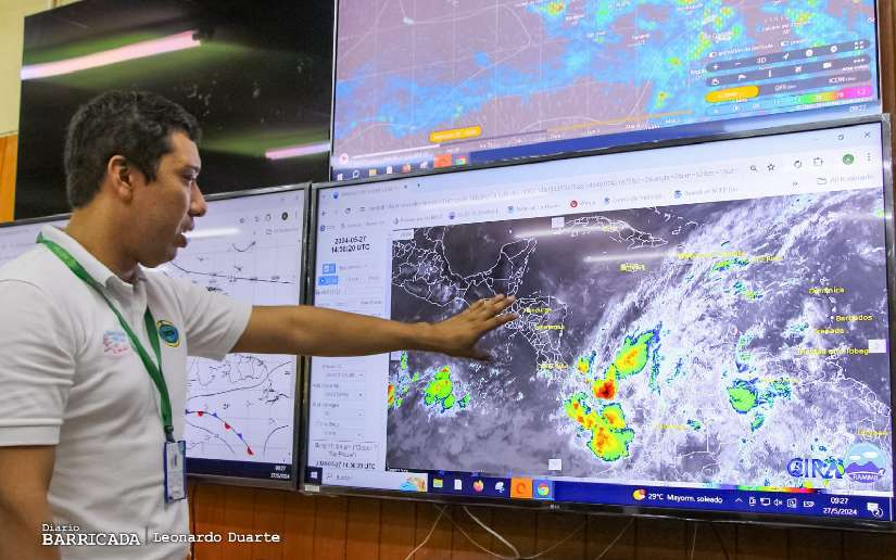 Onda Tropical número 1 ingresará al territorio nicaragüense este miércoles