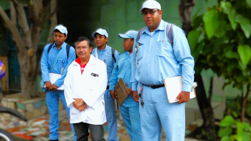 600 viviendas abatizadas en el Distrito II de Managua