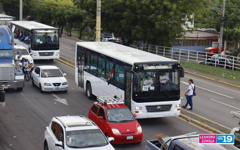 Renuevan totalmente la flota de autobuses urbanos en Managua