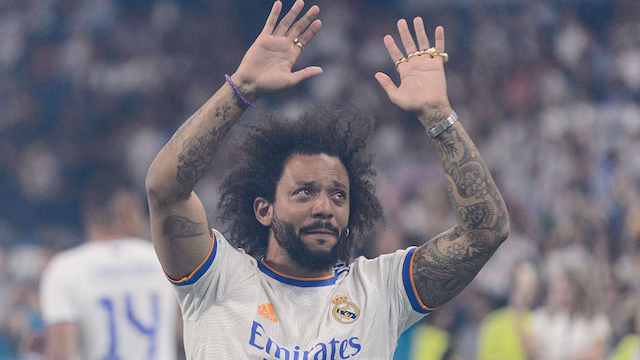 Marcelo recibe emotivo adiós en su despedida del Madrid