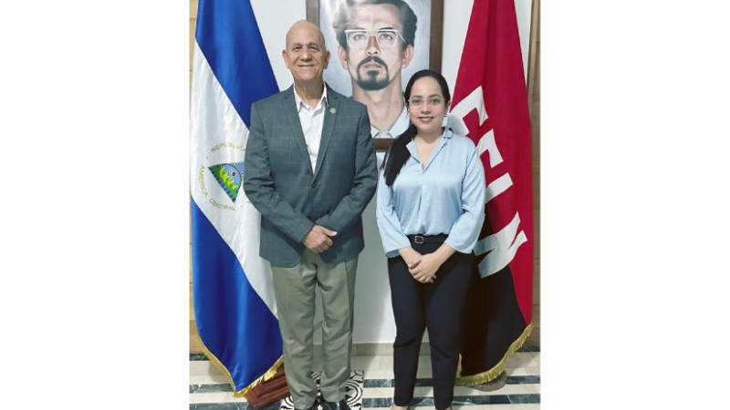 Dirigente del Partido Fuerza Boschista visita Embajada de Nicaragua en República Dominicana