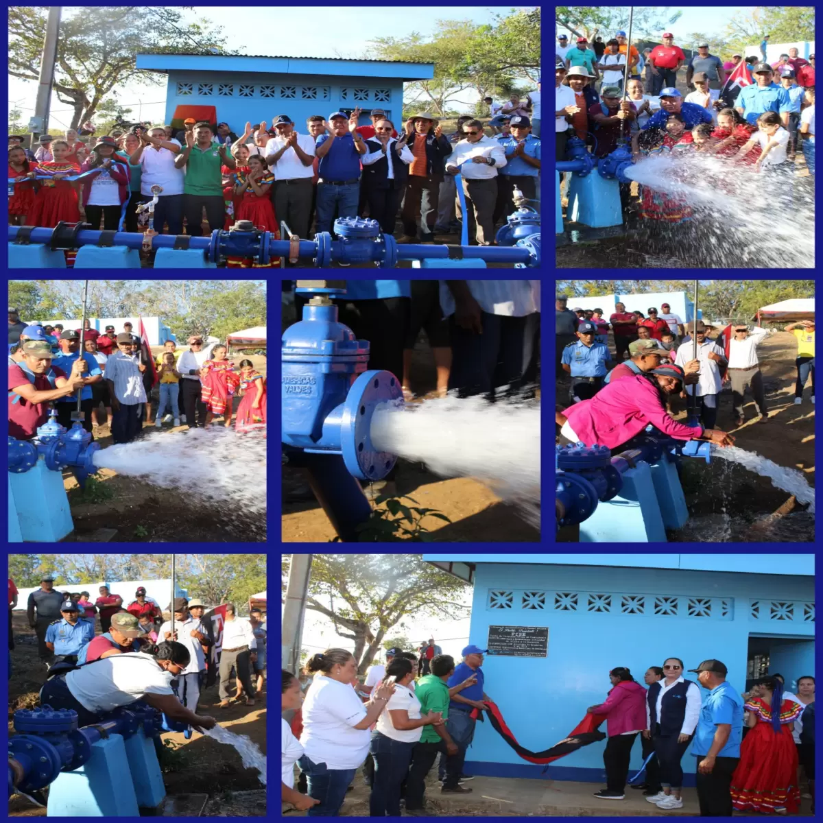 700 familias nandaimeñas reciben agua potable por primera vez