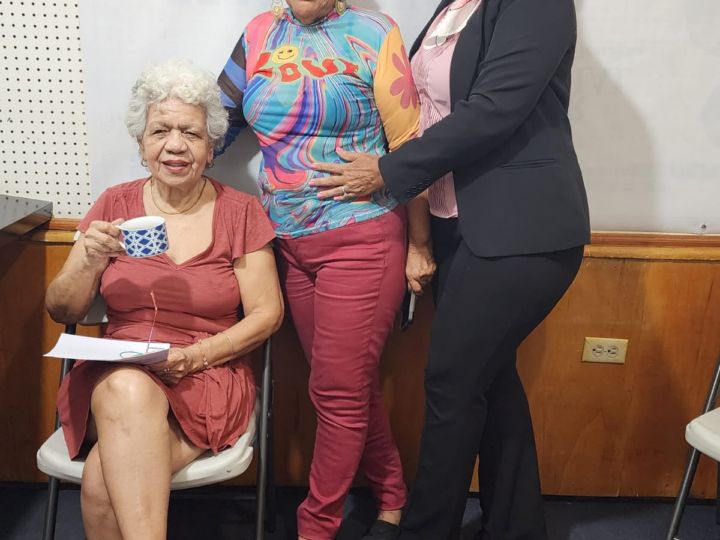 Tres fundadoras de Radio La Primerísima