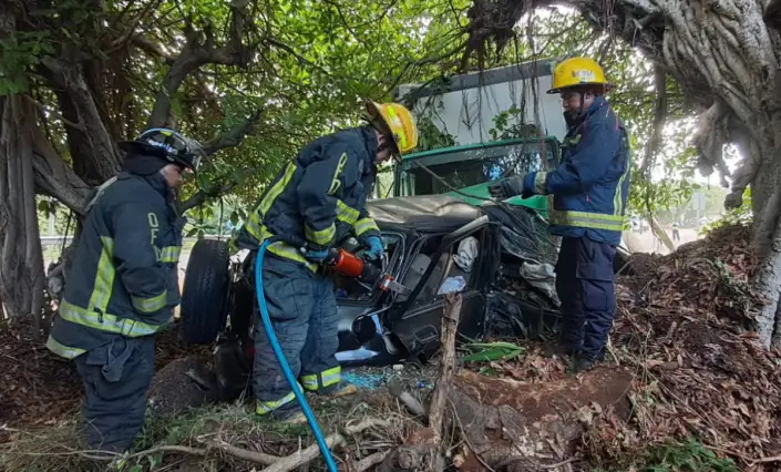 Tragedia en la Carretera Sur: fallan los frenos de un camión y una mujer pierde la vida tras el impacto