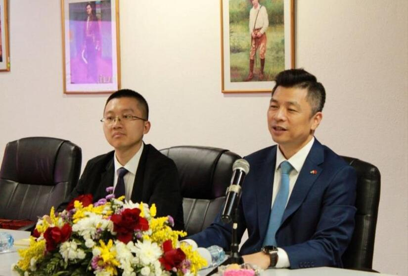 Secretaría de Economía Creativa recibe al Embajador de China