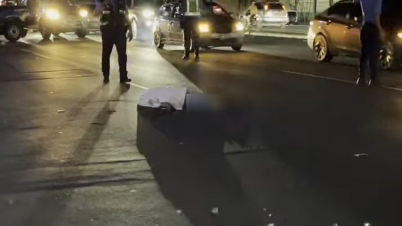 Peatón muere impactado por camioneta en carretera a Masaya