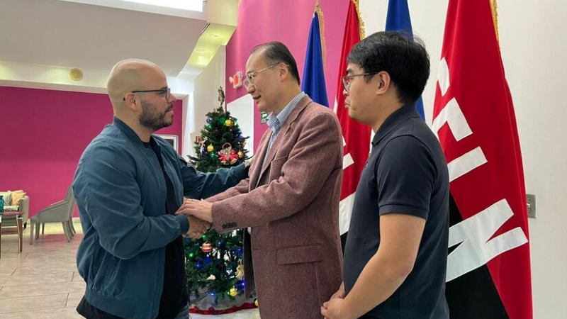 Llegan a Nicaragua importante delegación de comunicadores de la Agencia de Noticias Xinhua de la República Popular China