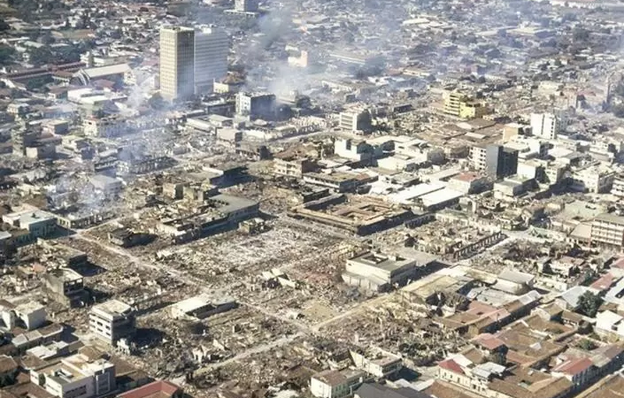 Este 23 de diciembre se cumplen 54 años del terremoto que apagó la vida a más de 10 mil personas en Managua