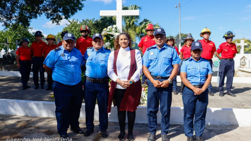 Alcaldía de Managua rinde homenaje a las víctimas del terremoto de 1972 en Cementerio General