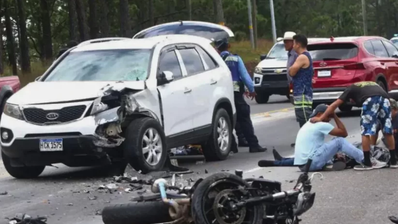 Honduras suma 1,865 muertes por accidentes de tránsito a pocos días de cerrar 2025