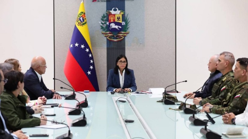 Vicepresidenta Ejecutiva de Venezuela, Delcy Rodríguez ofrece importantes declaraciones
