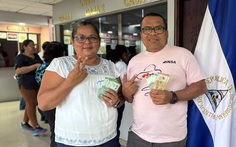 Pago del mes de enero es entregado en tiempo y forma a servidores públicos de Nicaragua