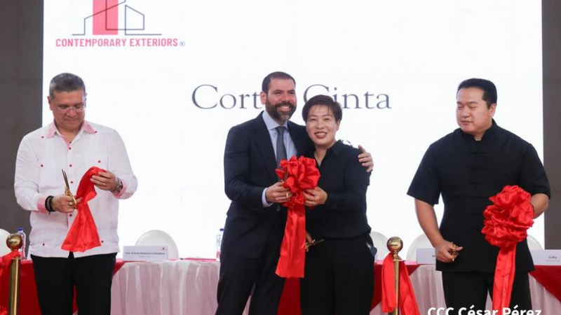 ¡Para seguir construyendo juntos el porvenir de Nicaragua! Inauguran empresa china L&L Contemporary Exterior