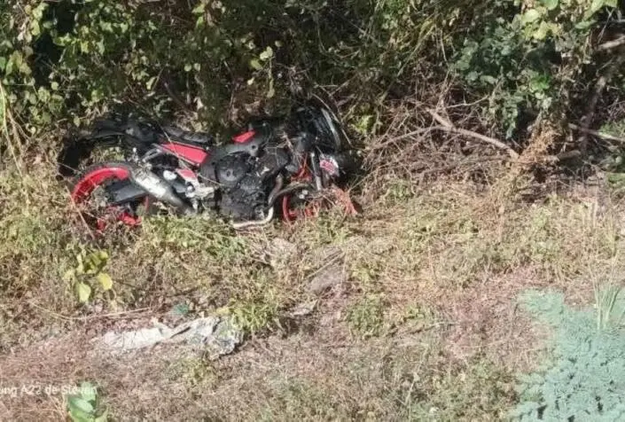 Pasajera de motocicleta pierde la vida debido a una invasión de carril en Tipitapa
