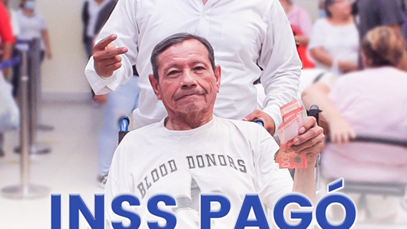 El INSS realizó en enero 2026 el pago de 362,905 pensiones a nivel nacional