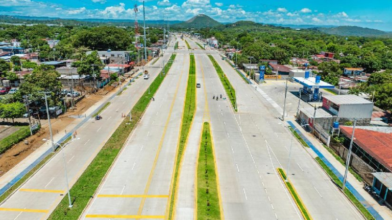 Este viernes entregarán el Tramo Cuatro de la Pista Héroes de la Insurrección en Managua