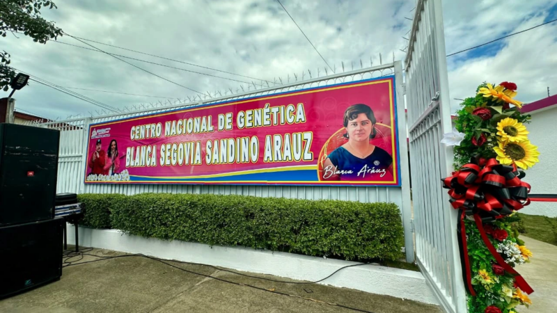 Inauguran primer Centro Nacional de Genética en Nicaragua