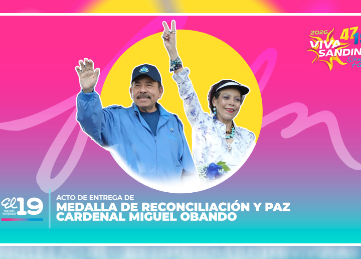 En Vivo: Acto de entrega de Medalla de Reconciliación y Paz Cardenal Miguel Obando