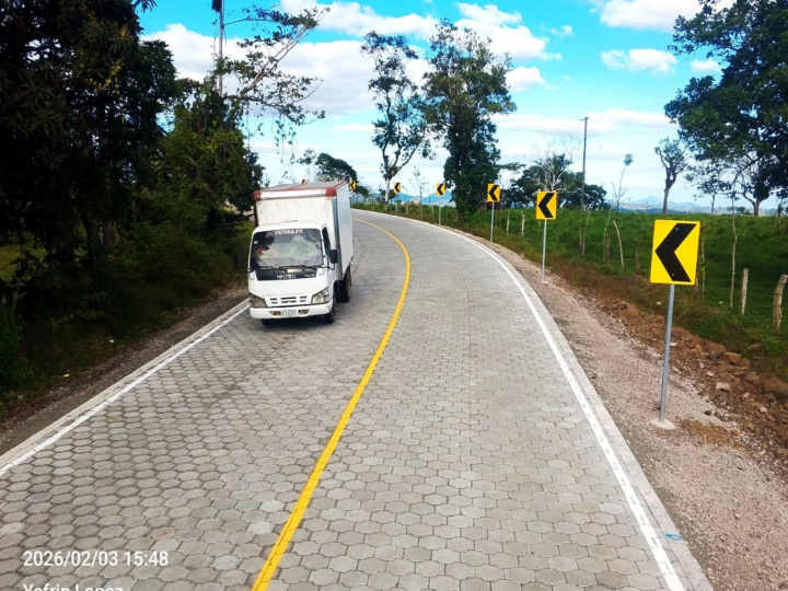Culminamos carretera Cuapa – La Libertad, Chontales