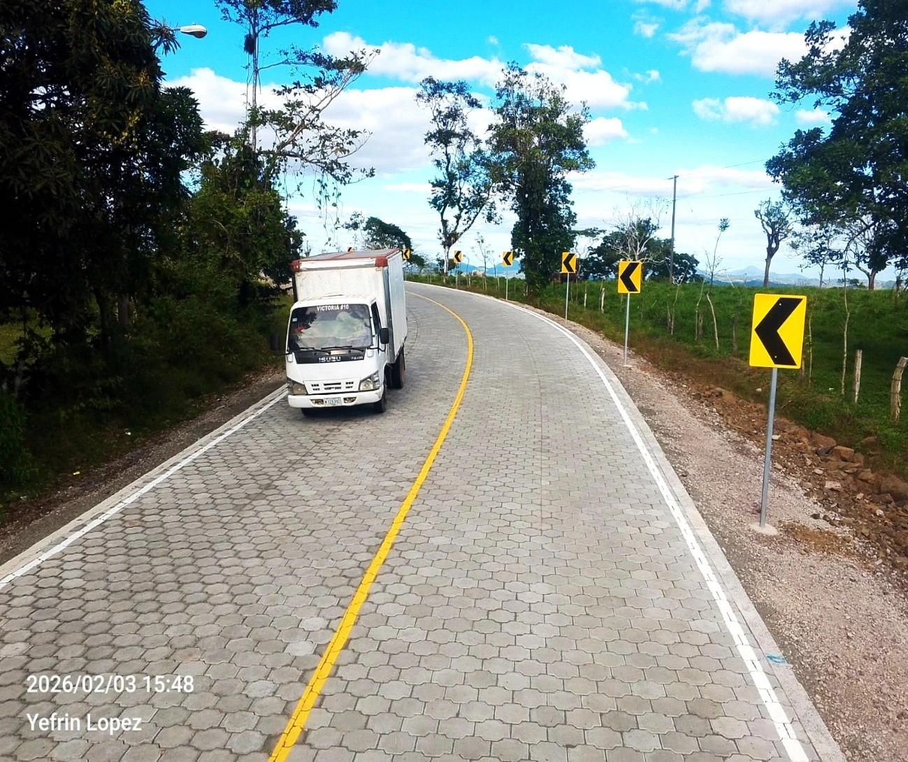 Culminamos carretera Cuapa – La Libertad, Chontales