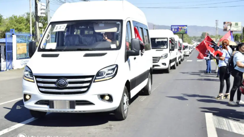 Gobierno Sandinista entregará autobuses a transportistas