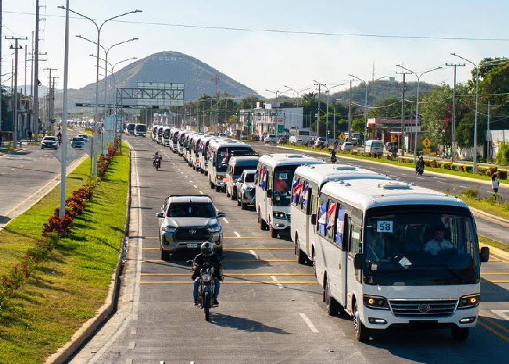 Gobierno Sandinista entregará buses a cooperativas transporte