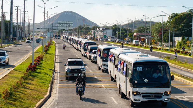 Gobierno Sandinista entregará buses a cooperativas transporte