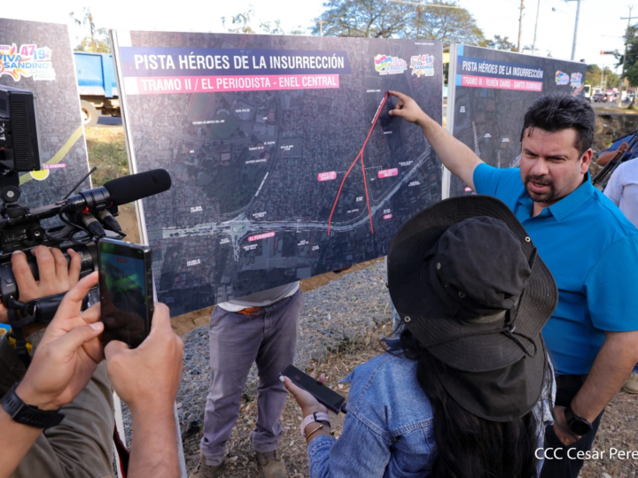 Inicia construcción de tramos 2 y 3 de la Pista Héroes de la Insurrección