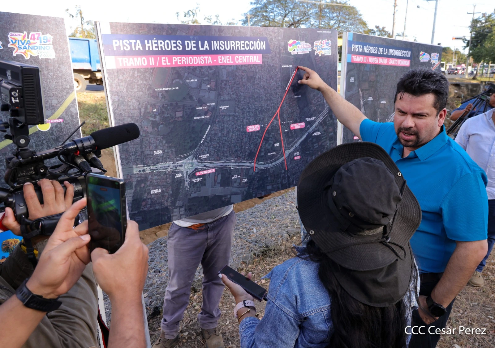 Inicia construcción de tramos 2 y 3 de la Pista Héroes de la Insurrección