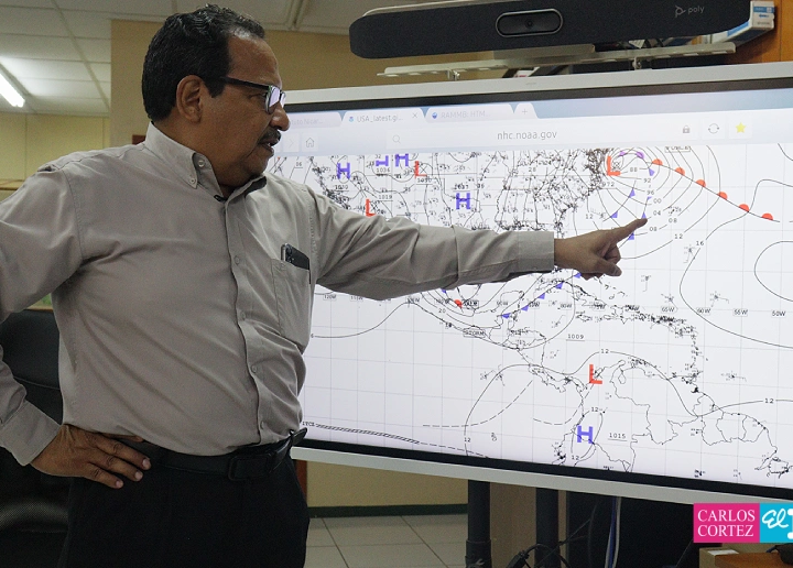 Nuevo frente frío llegará a Nicaragua esta semana