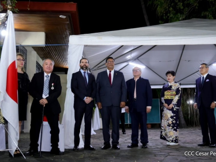 Embajada de Japón celebra su Día Nacional en Nicaragua con Mensajes de Paz y Cooperación