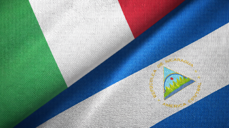 Embajador de Italia presenta copias de estilo en Nicaragua