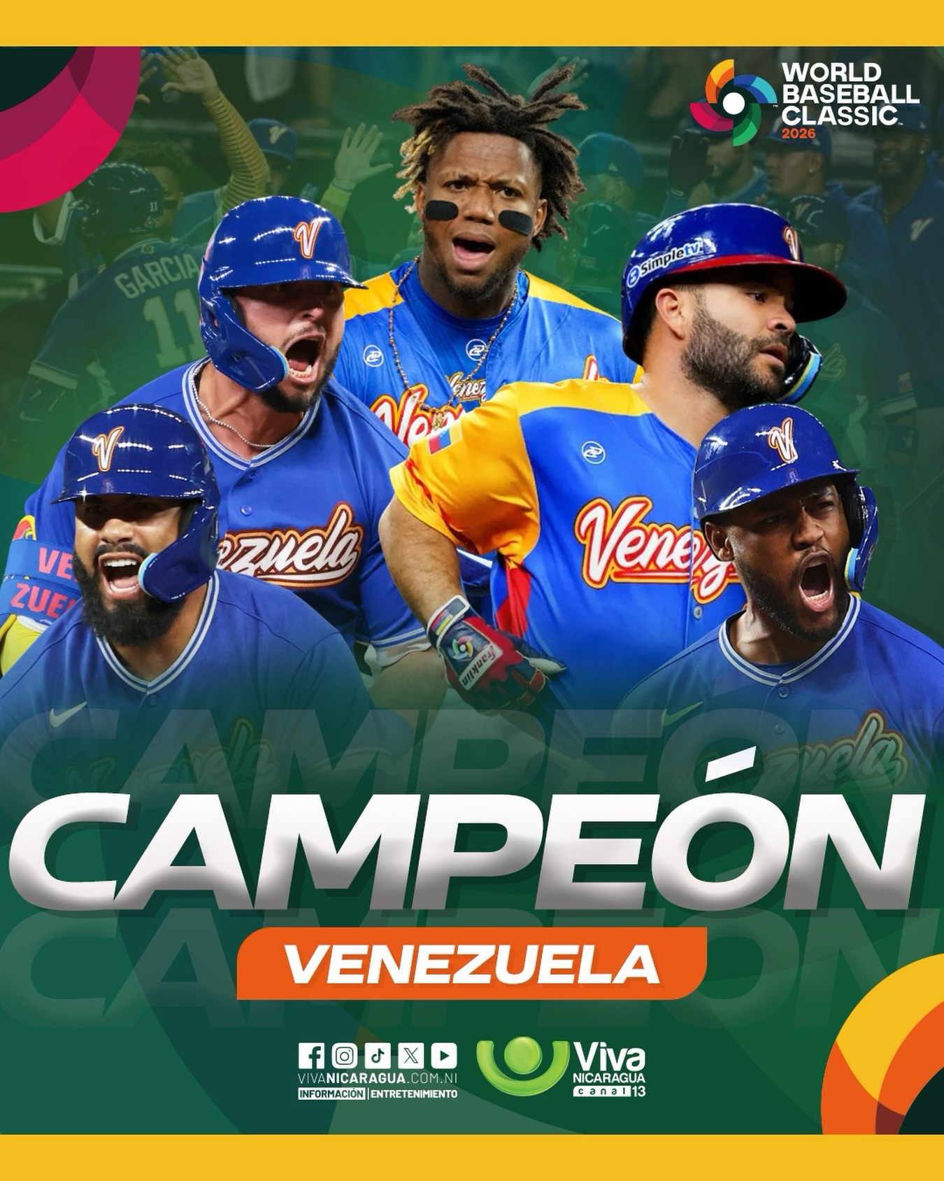 🇻🇪 ¡Venezuela es campeón del Clásico Mundial de Béisbol 2026! 🏆🔥
