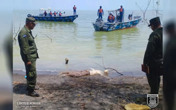 Hallan cuerpo de pescador desaparecido tras volcarse su lancha en el Lago Xolotlán