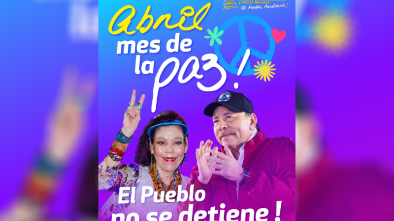 Afiches Abril Mes de la Paz