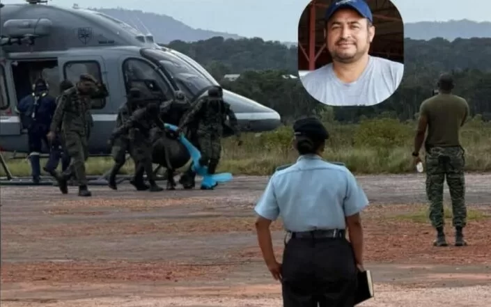 Recuperan cuerpo de piloto nicaragüense que falleció en accidente aéreo en Guyana